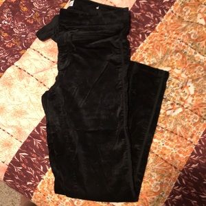 Loft velour pants